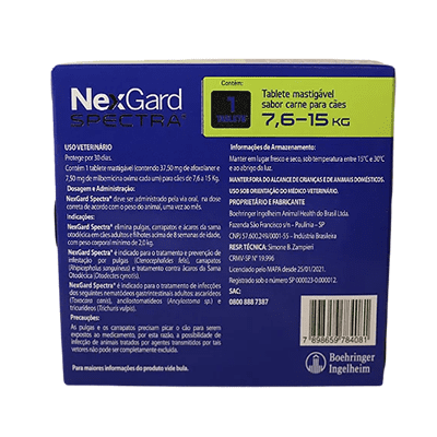 Nexgard Spectra 7,6-15kg 2